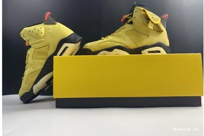 “Yellow” 6 - Travis Air Jordan x Scott 1022